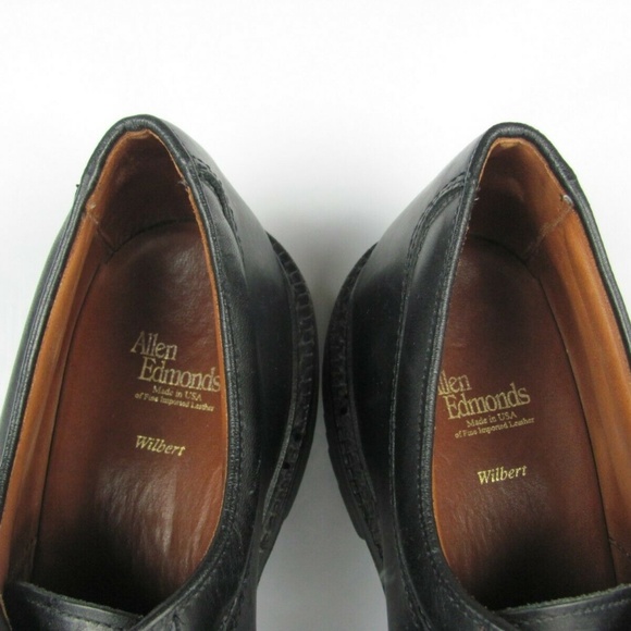 ALLEN EDMONDS Wilbert Black Oxfords Shoes 15 B main image 3